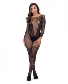 Fifty Shades Captivate Black Lace Spanking Bodystocking O/s