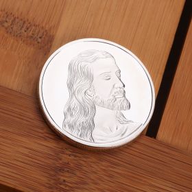 Jesus Commemorative Coin Dinner Commemorative (Option: Silver-1PCS)