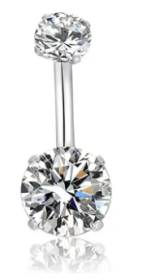 Belly Button (Option: Clear)